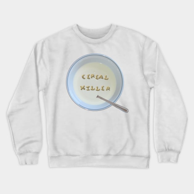 Cereal Killer Crewneck Sweatshirt by mikepod